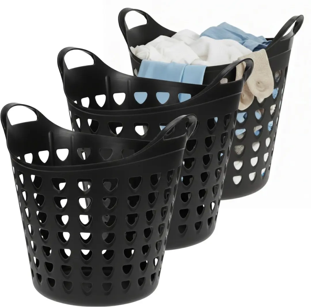 Excellent Houseware Flexibele Wasmand 3x