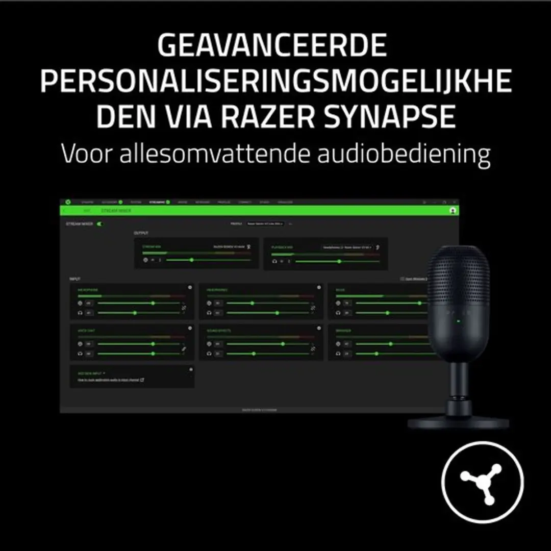 Razer Seiren V3 Mini RZ19-05050200-R3M1 USB Microfoon - Roze/Quartz