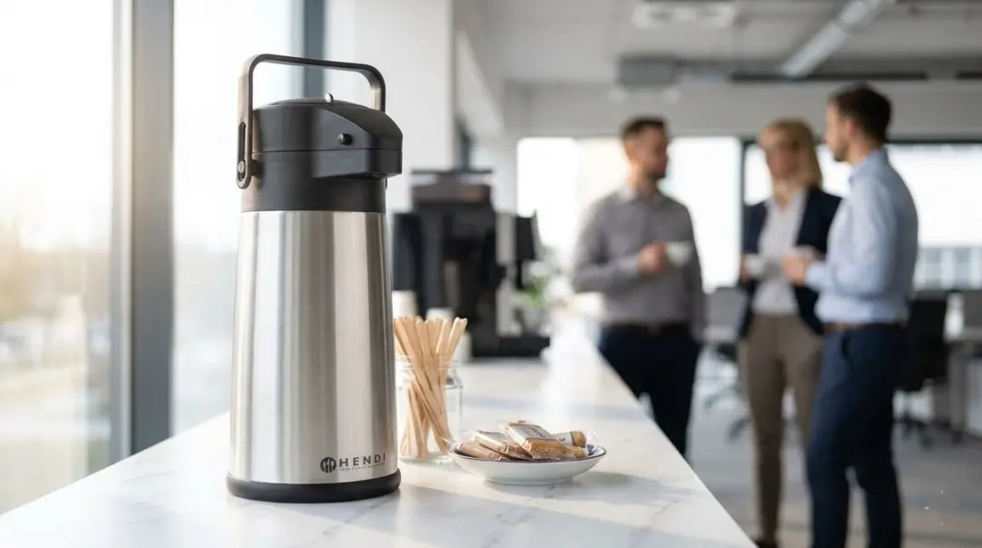 Hendi Roestvrijstalen Pompkan 2,2L