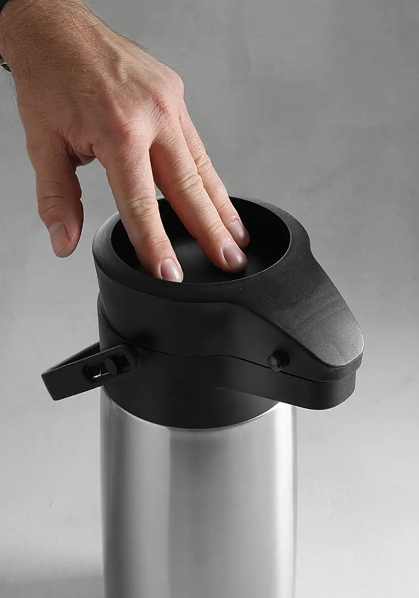 Hendi Roestvrijstalen Pompkan 2,2L