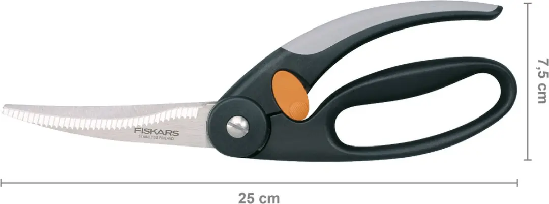 Fiskars Functional Form Wildschaar 25cm - Kip & Gevogelte