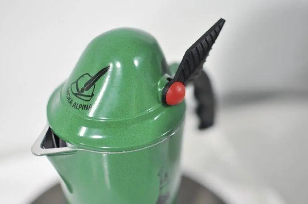 Bialetti Moka Alpina 3-kops 120ml - Groen