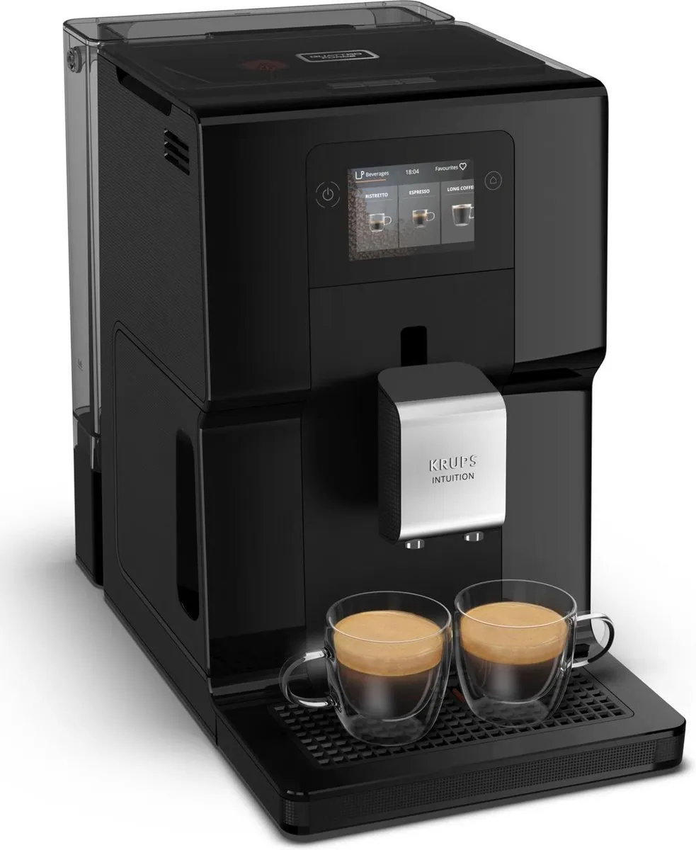 Krups Intuition EA8738 Volautomatische Espressomachine - 11 Recepten - Zwart