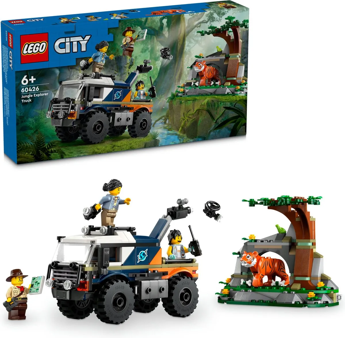 LEGO City Offroad Truck 60426 - 314 Stukken - Blauw - afbeelding 4 van 6