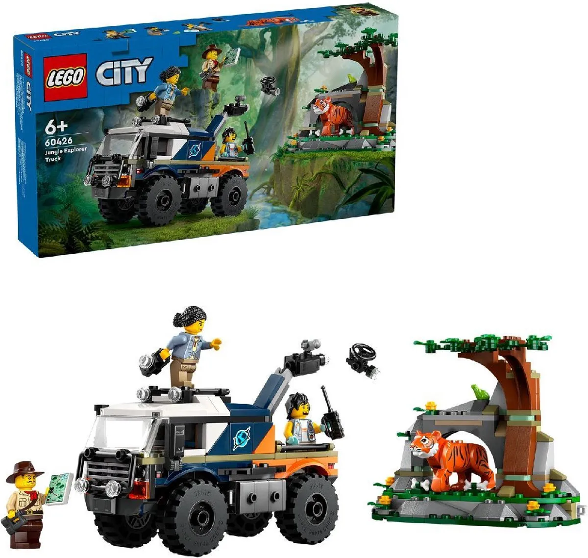 LEGO City Offroad Truck 60426 - 314 Stukken - Blauw - afbeelding 6 van 6