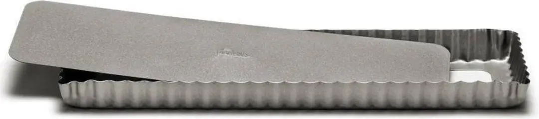 Patisse Quichevorm Carat Losse Bodem 35x11cm - Zilver