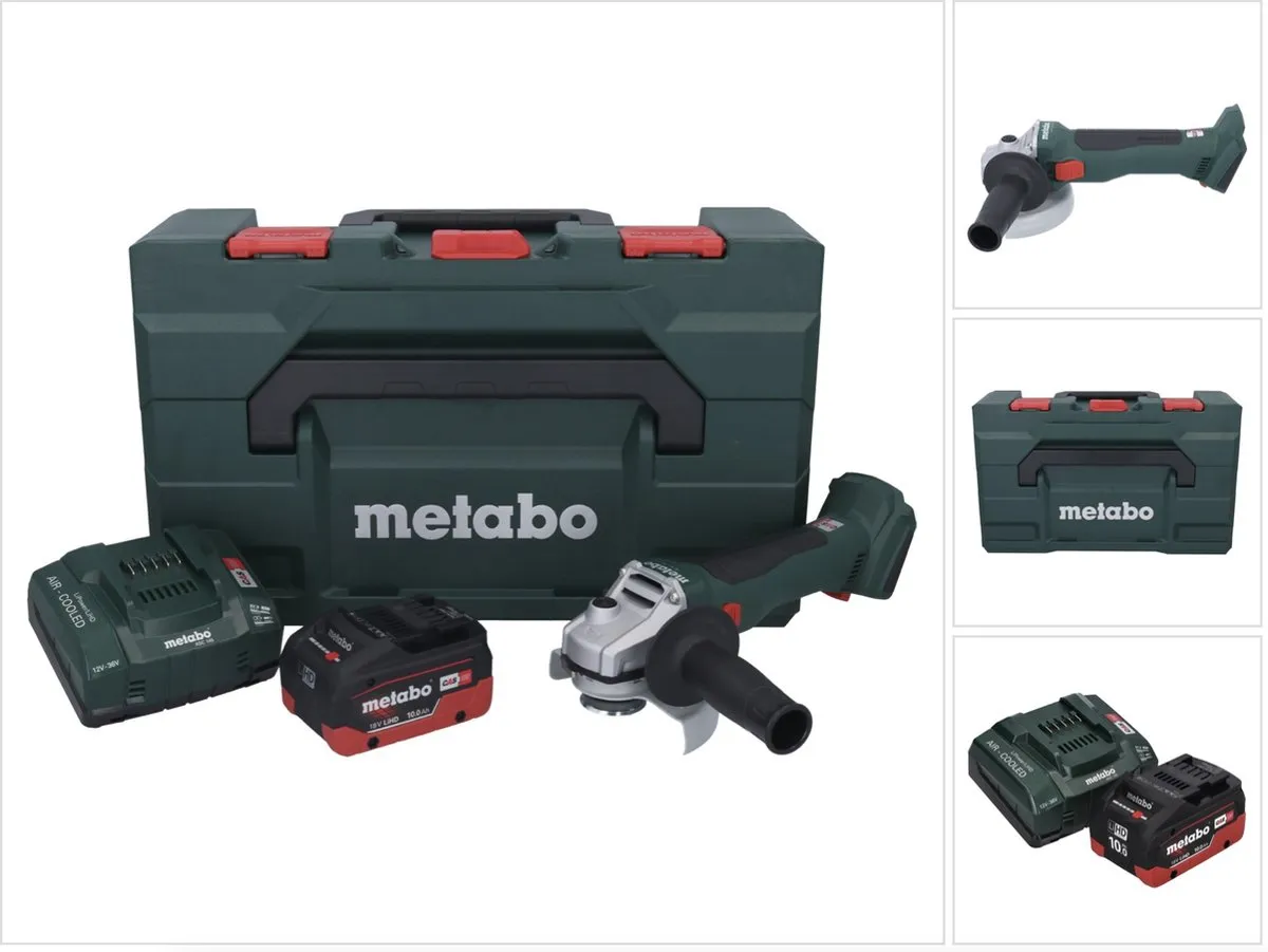 Metabo W 18 L BL 9-125 Haakse Slijper 125mm