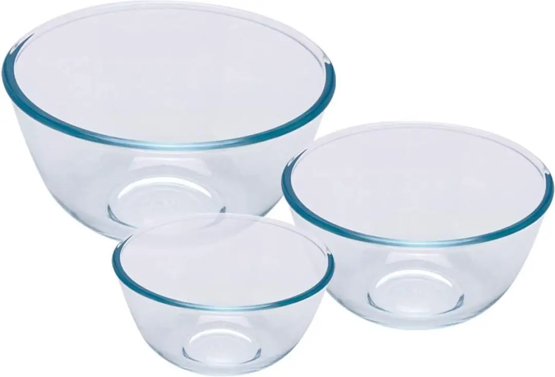 PYREX Iconic's Mengkom 3-delig - 0,7L/1,1L/2,3L