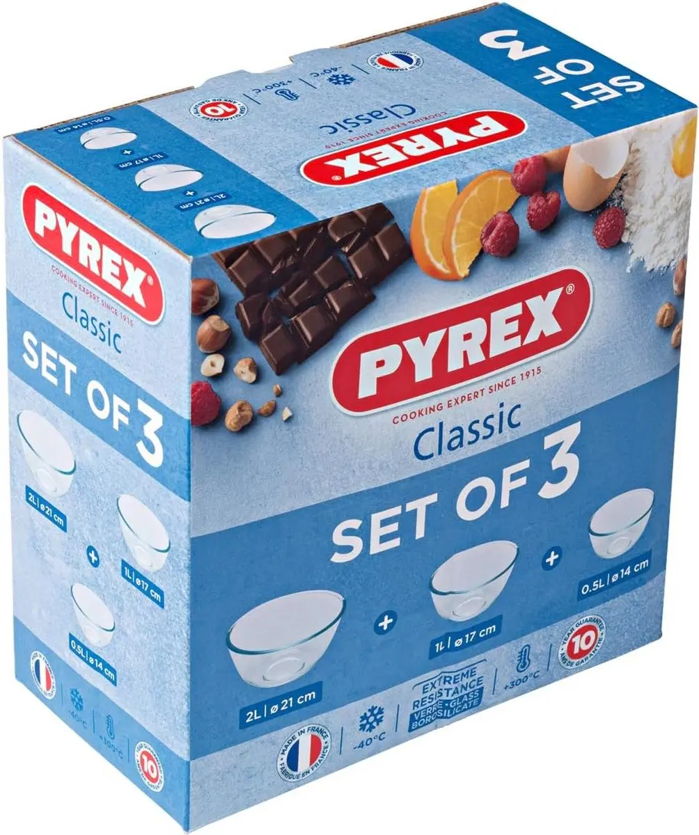 PYREX Iconic's Mengkom 3-delig