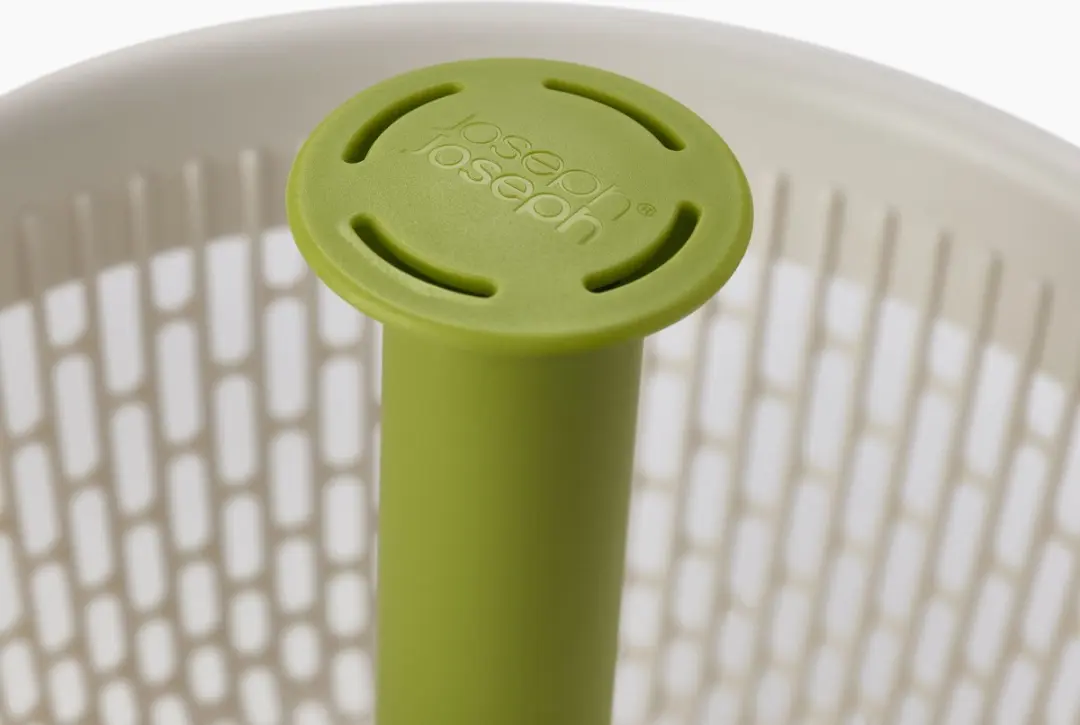 Joseph Joseph Spindola Saladecentrifuge 26cm - Wit/ Groen