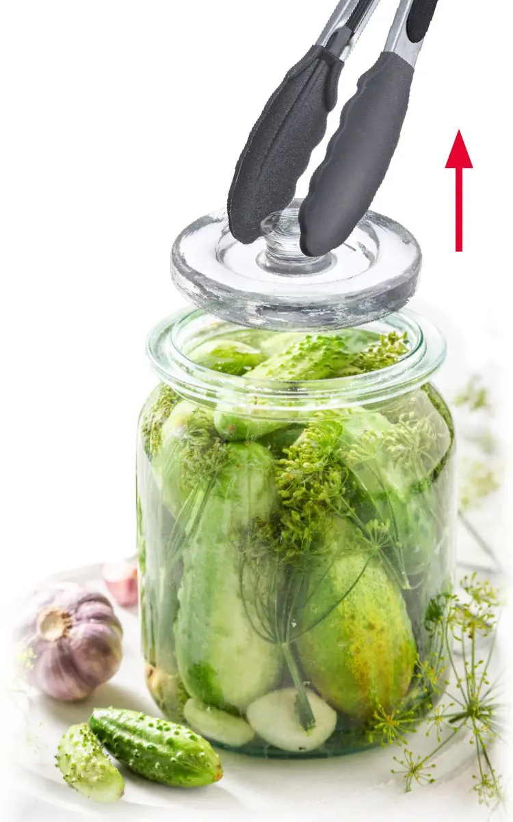 Westmark Glazen Fermentatiegewichten Ø8cm - 4 Stuks