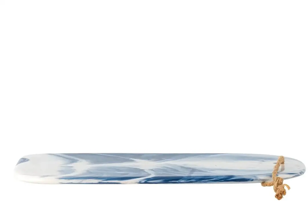Bloomingville Aiden Snijplank Aardewerk - 35cm - Blauw