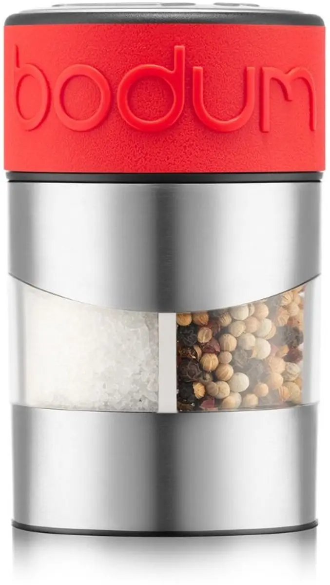 Bodum Twin Peper- en Zoutmolen Rood