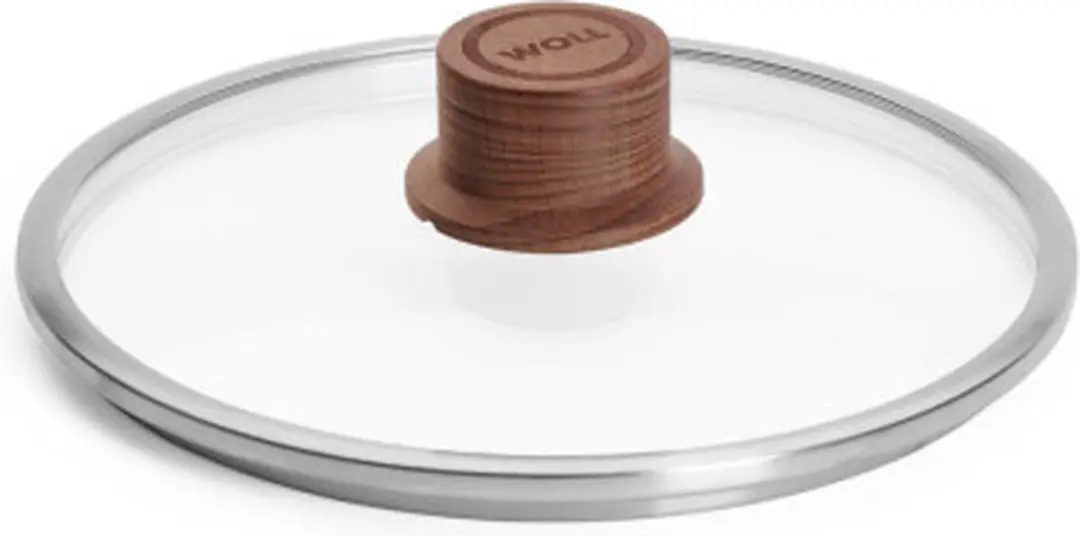 Woll Veiligheidsglas Deksel 20cm Beukenhout