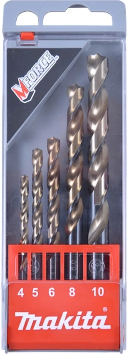 Makita M-FORCE Boorset D-30508 - 5 Stuks