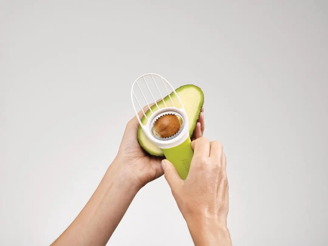 Joseph Joseph Avocadosnijder 3-in-1 - Wit/Groen