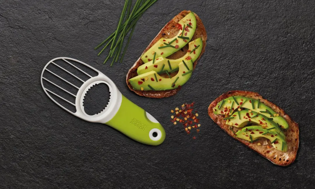 Joseph Joseph Avocadosnijder 3-in-1 - Wit/Groen - afbeelding 6 van 6
