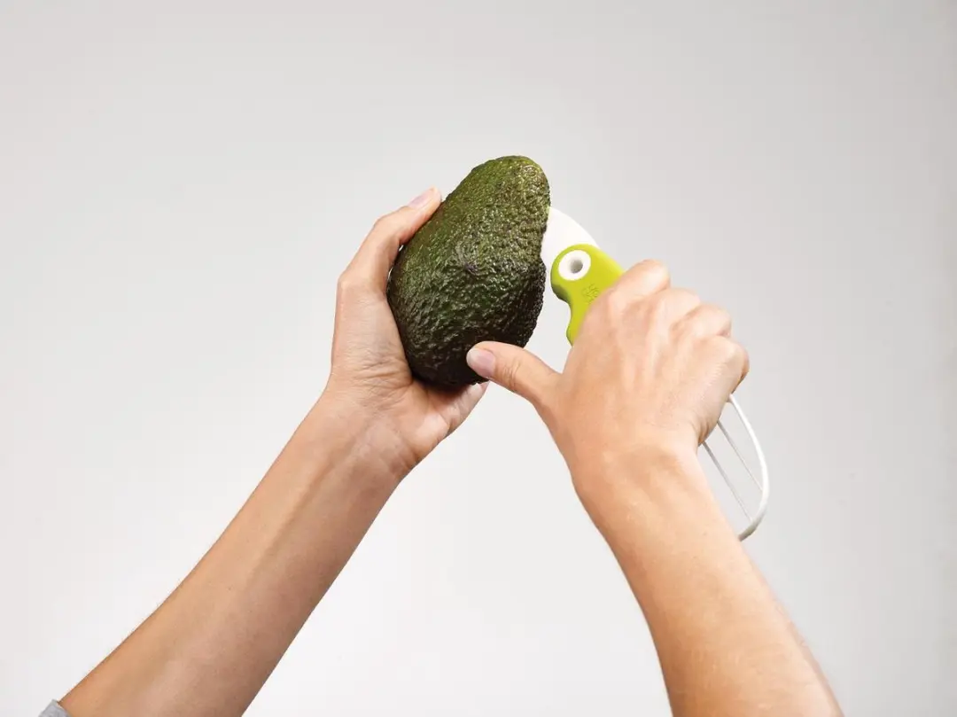 Joseph Joseph Avocadosnijder 3-in-1 - Wit/Groen