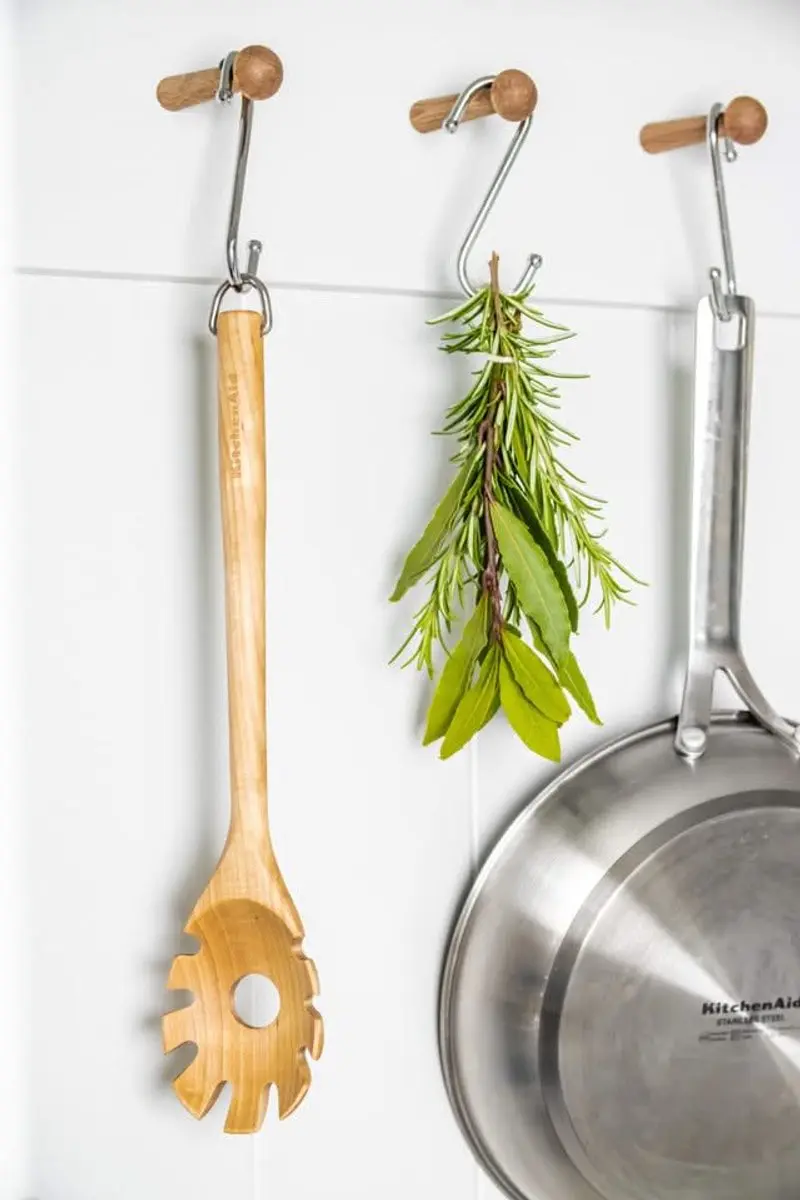 KitchenAid Spaghettilepel Core Berkenhout 35cm - afbeelding 6 van 6