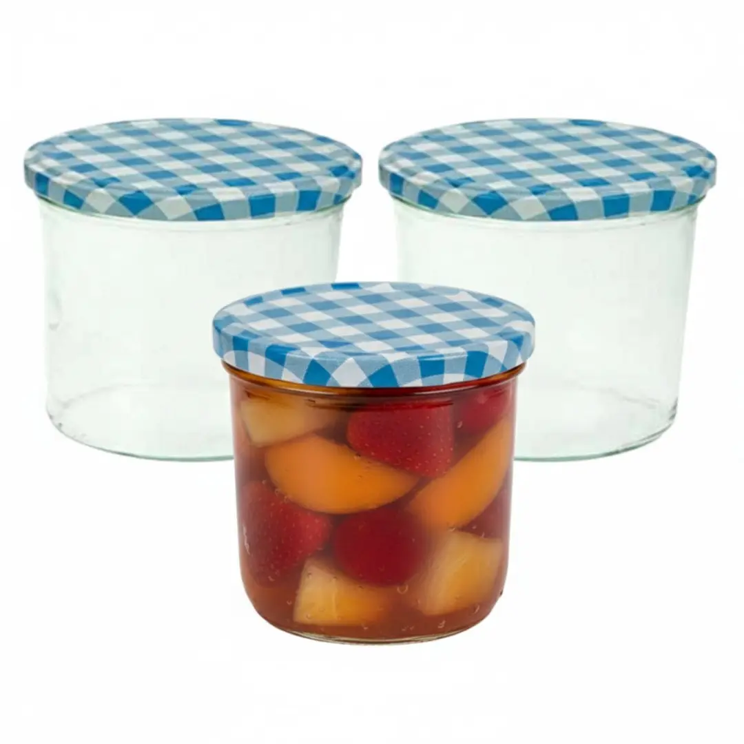 Cosy&Trendy Weckpotten Blauw - 6 Stuks 230ml
