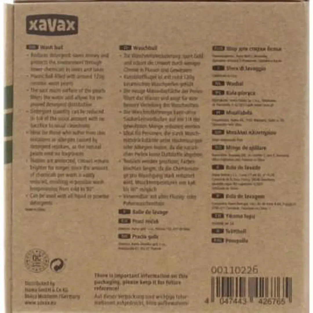 Xavax Power Pearls Wasbal - Kleurenmix