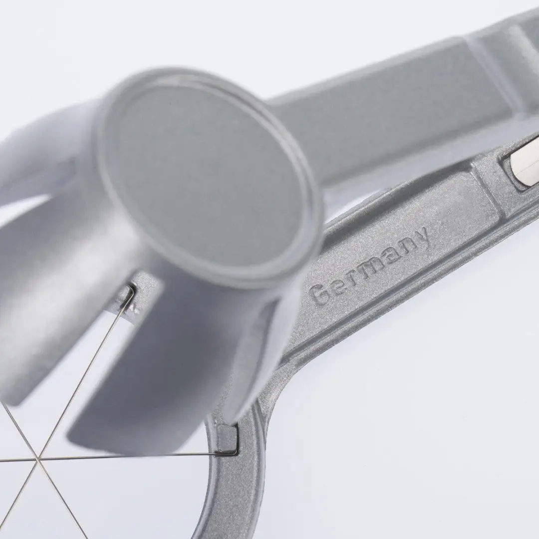 Westmark Eisnijder 6 Partjes - 18,1 cm - Aluminium/RVS - Grijs