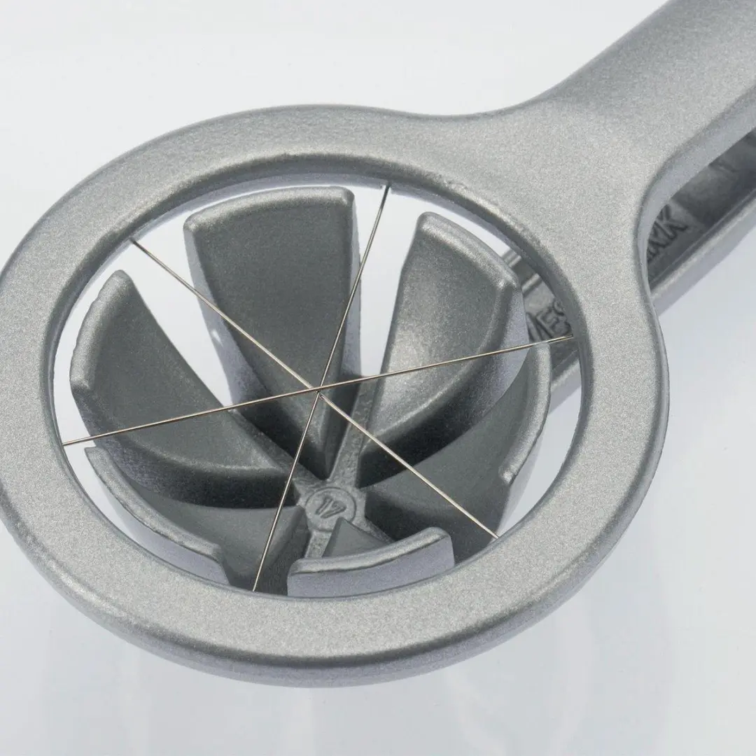 Westmark Eisnijder 6 Partjes - 18,1 cm - Aluminium/RVS - Grijs