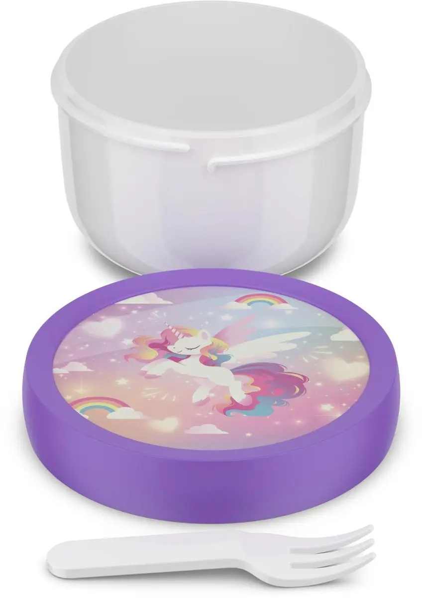 Mepal Fruitbox Campus 300ml - Unicorn Glow