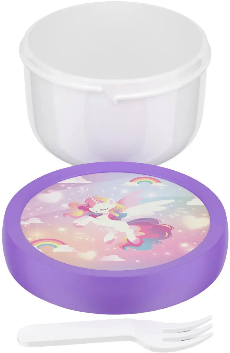Mepal Fruitbox Campus 300ml - Unicorn Glow - afbeelding 6 van 6