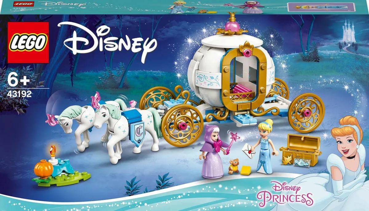LEGO Disney Princess Assepoester Koets 43192