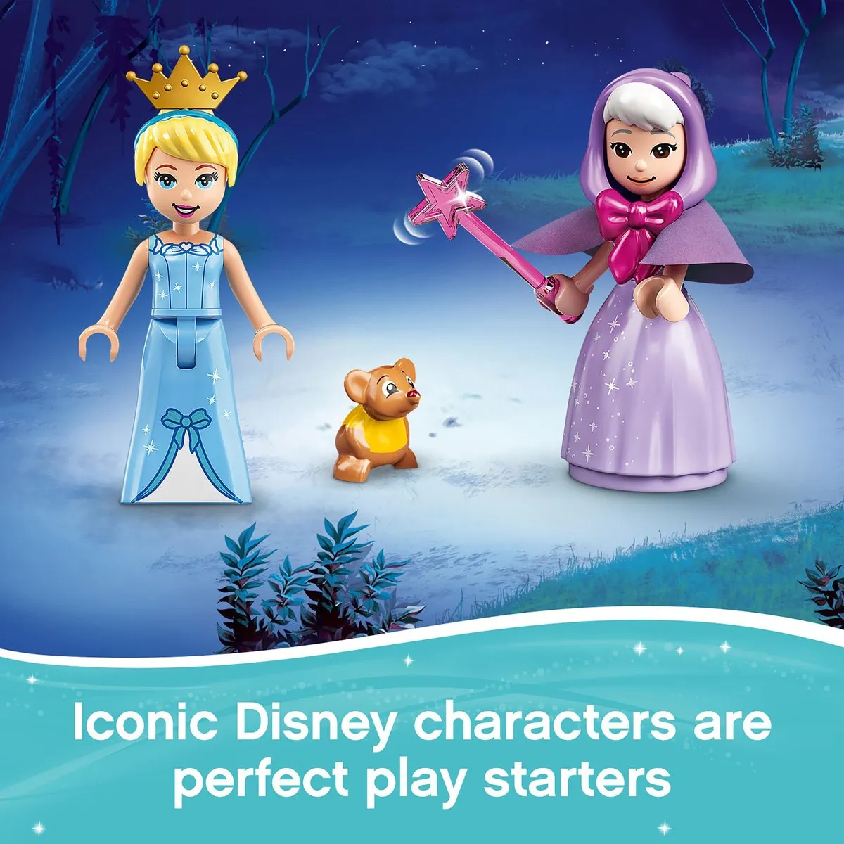 LEGO Disney Princess Assepoester Koets 43192 - 237 Stukken - afbeelding 4 van 6