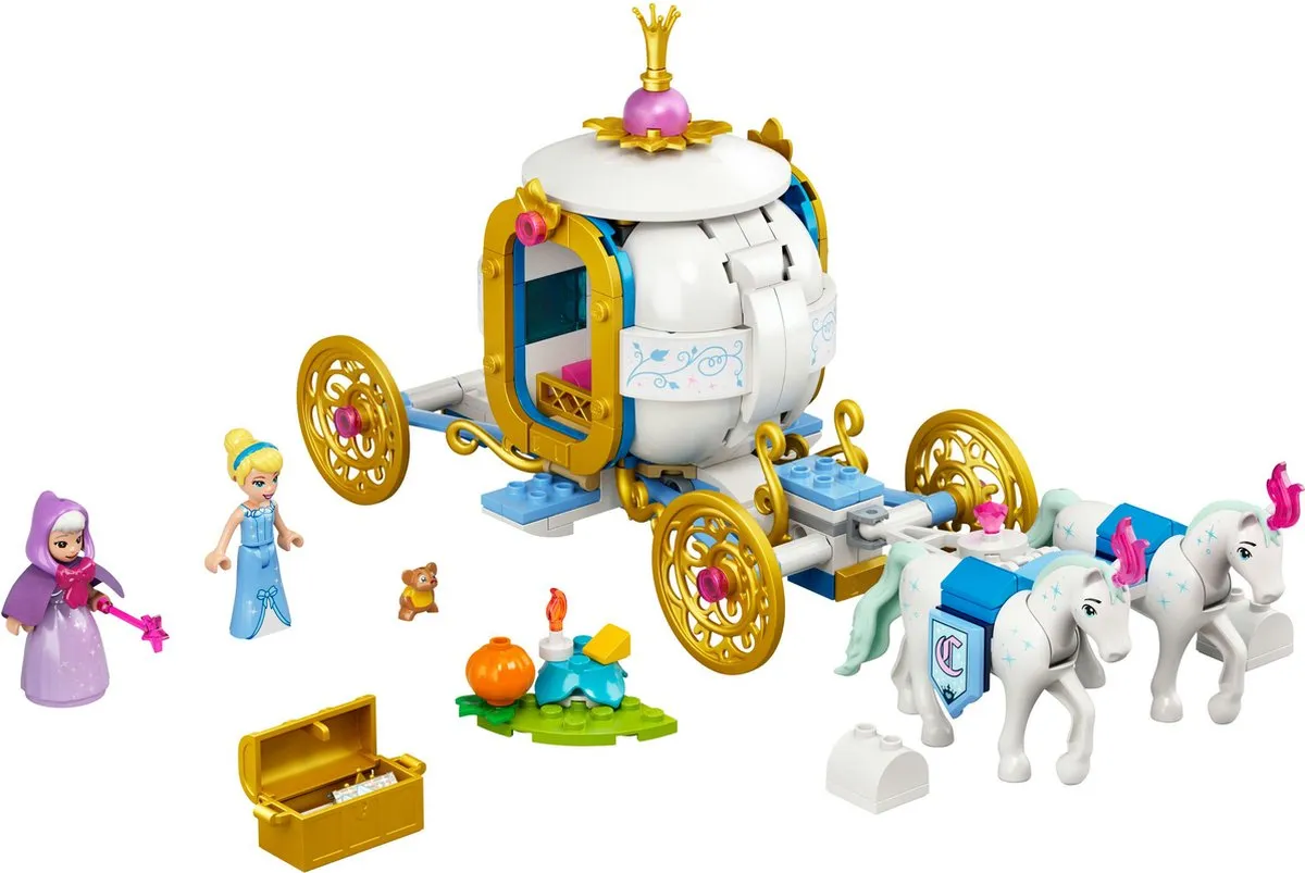 LEGO Disney Princess Assepoester Koets 43192 - 237 Stukken - afbeelding 6 van 6