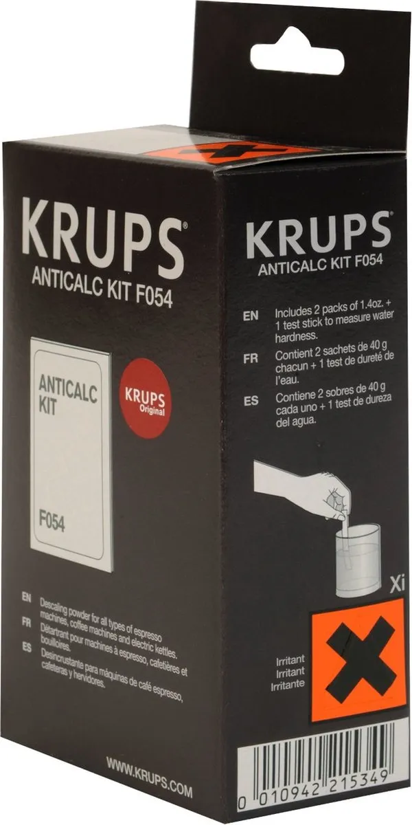 Krups F054 Ontkalker Espresso - 2 Stuks