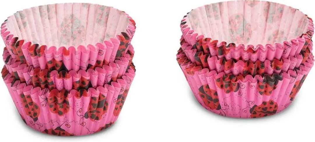 Patisse Cupcakevormpjes Lieveheersbeest 5cm
