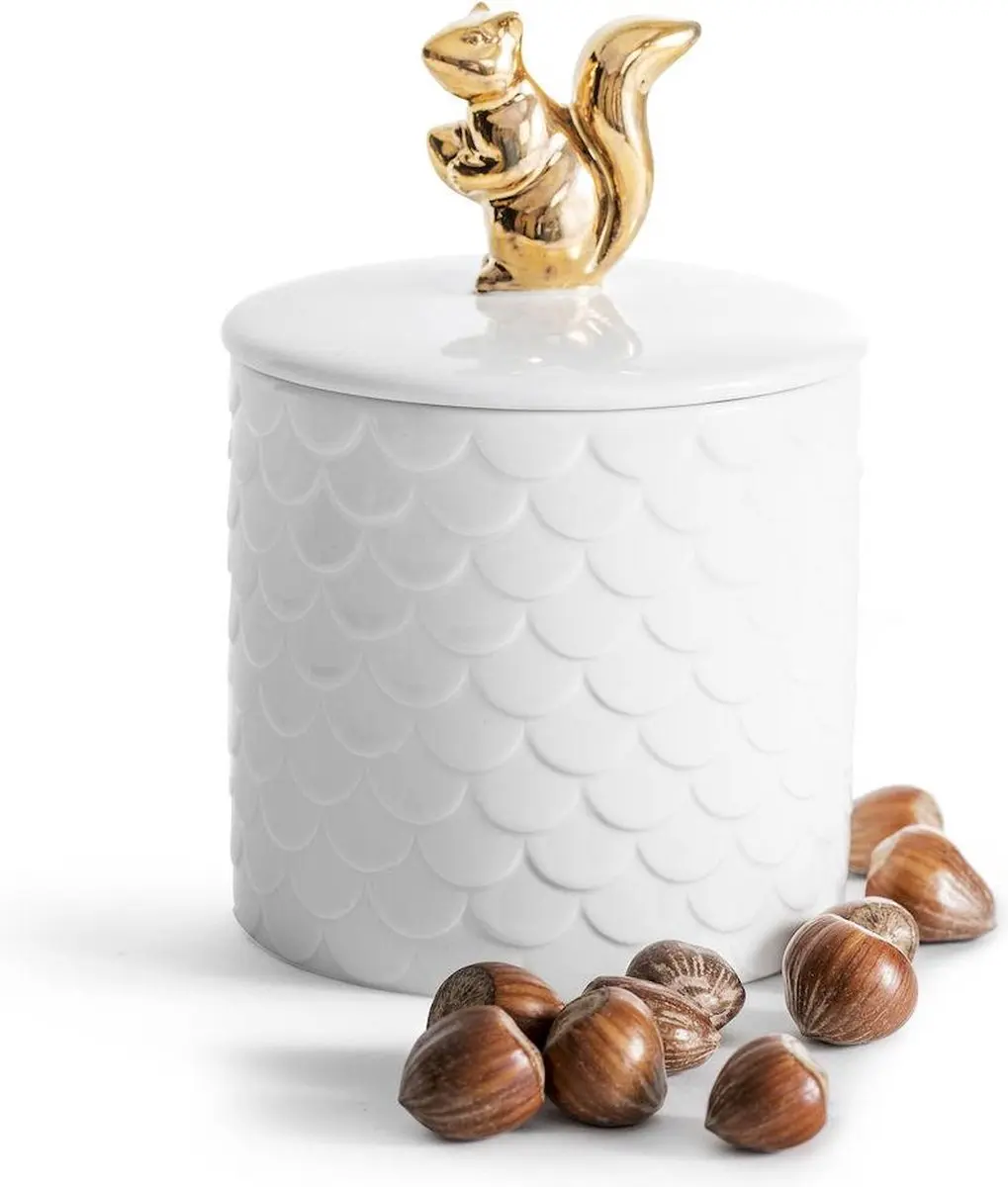 Sagaform Squirrel Opbergpot 450ml - Wit