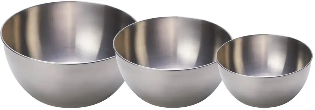 Cookinglife Mengkommen Set RVS - 3 Stuks 19/23,5/29 cm