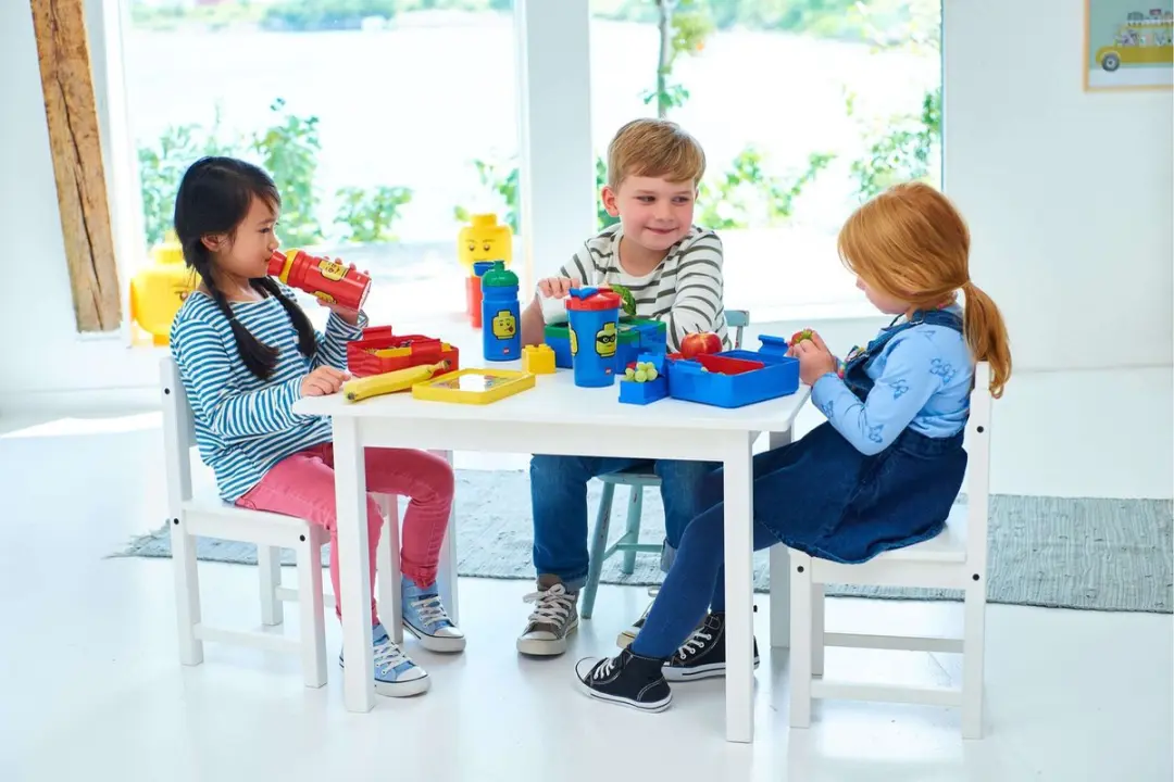 LEGO Iconic Girl Lunchbox - Rood - 2-delig