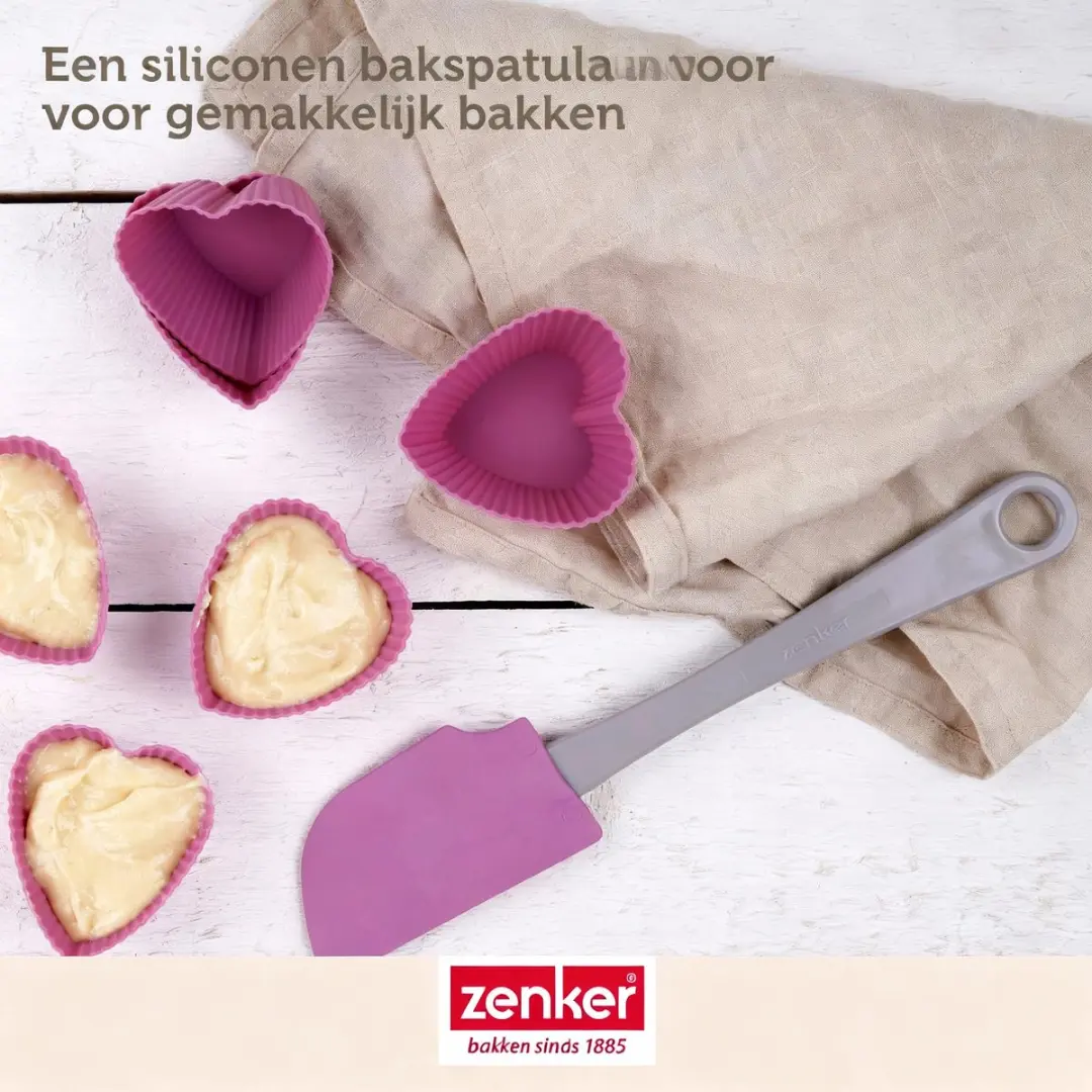 Zenker Bakkerset Mini Taartvorm 16cm - Zwart