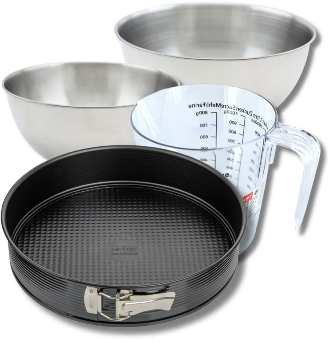 Zenker Bakset met Springvorm 30cm