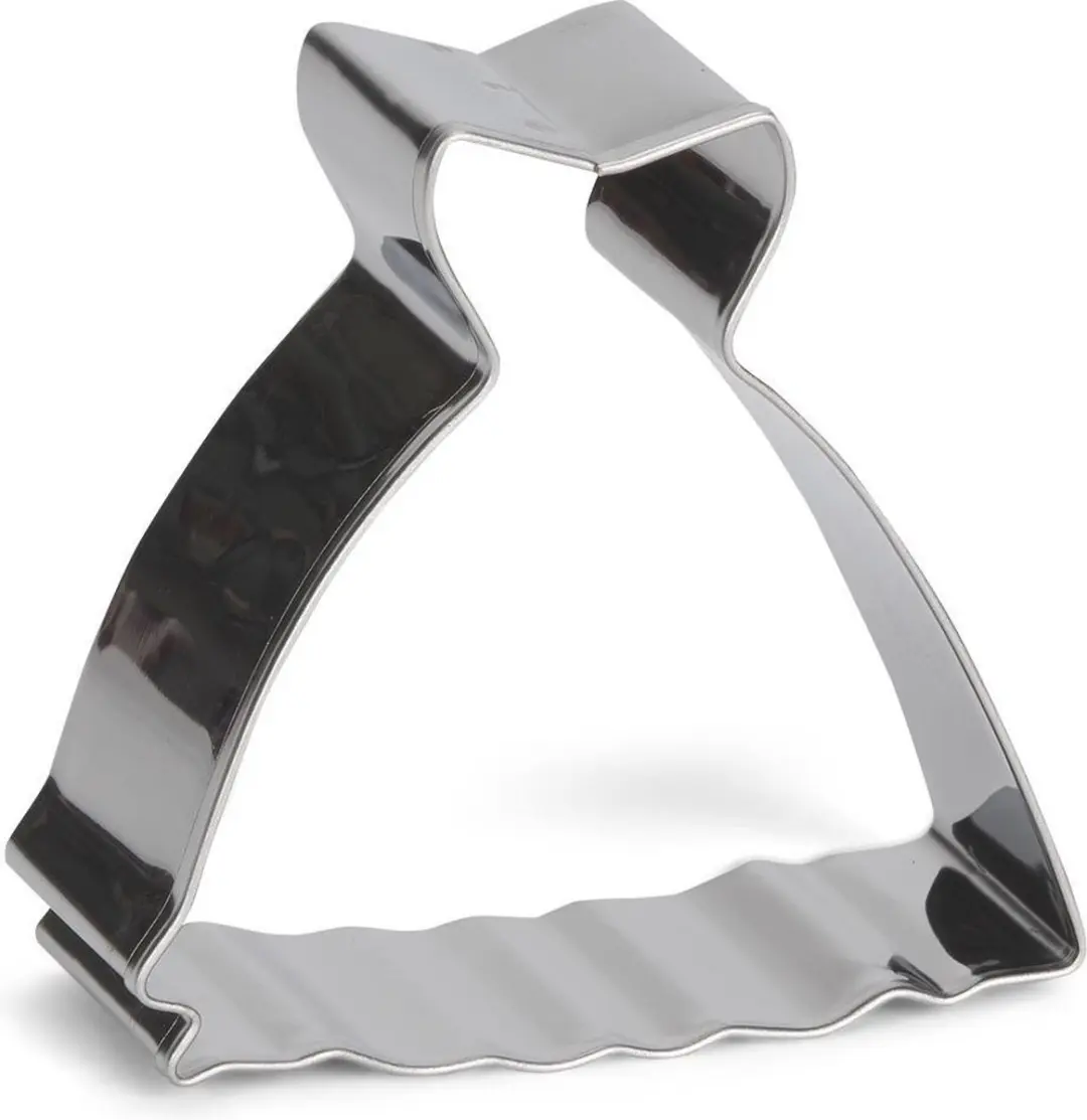 Patisse Trouwjurk Uitsteekvorm 6cm RVS