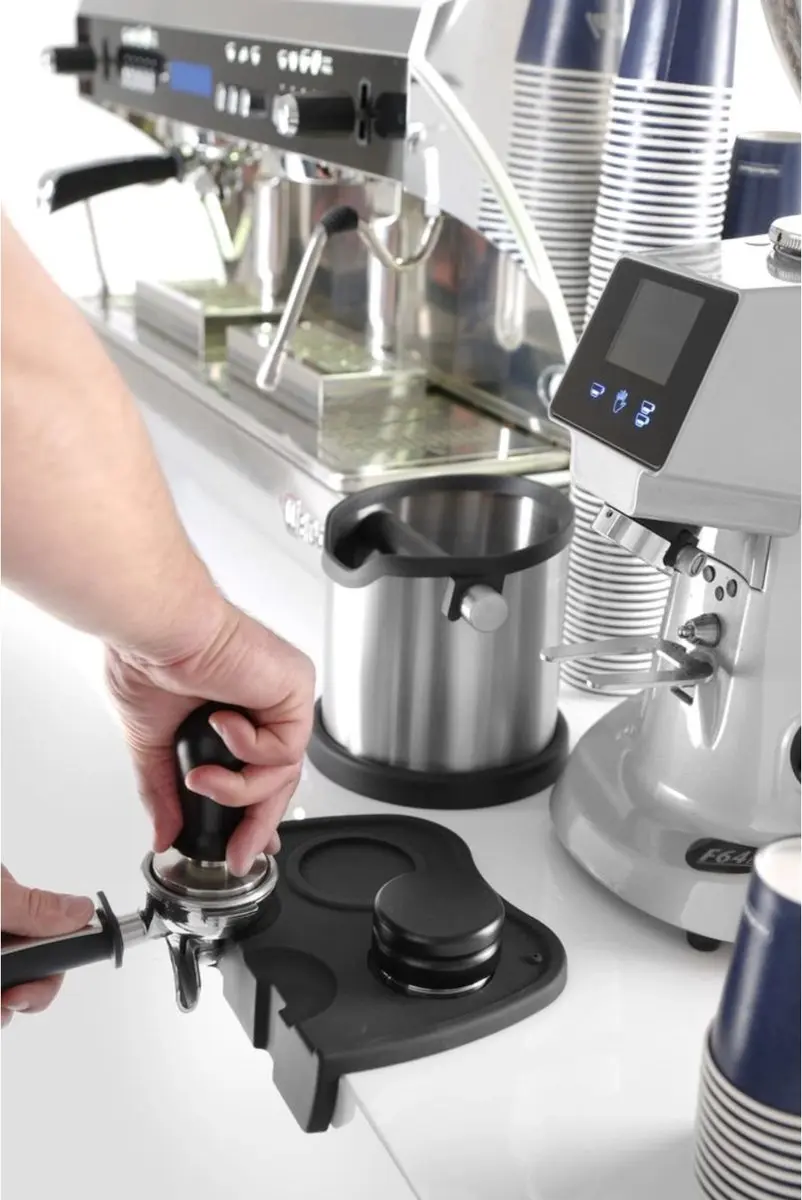 Hendi Koffie Tamper ⌀58mm - Zwart Aluminium