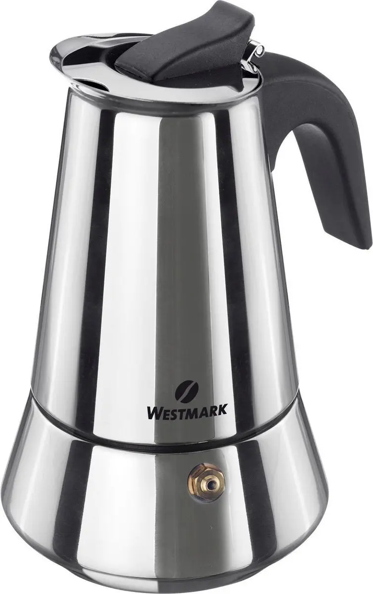 Westmark Brasilia Plus Italiaanse Espressokan 4-delig