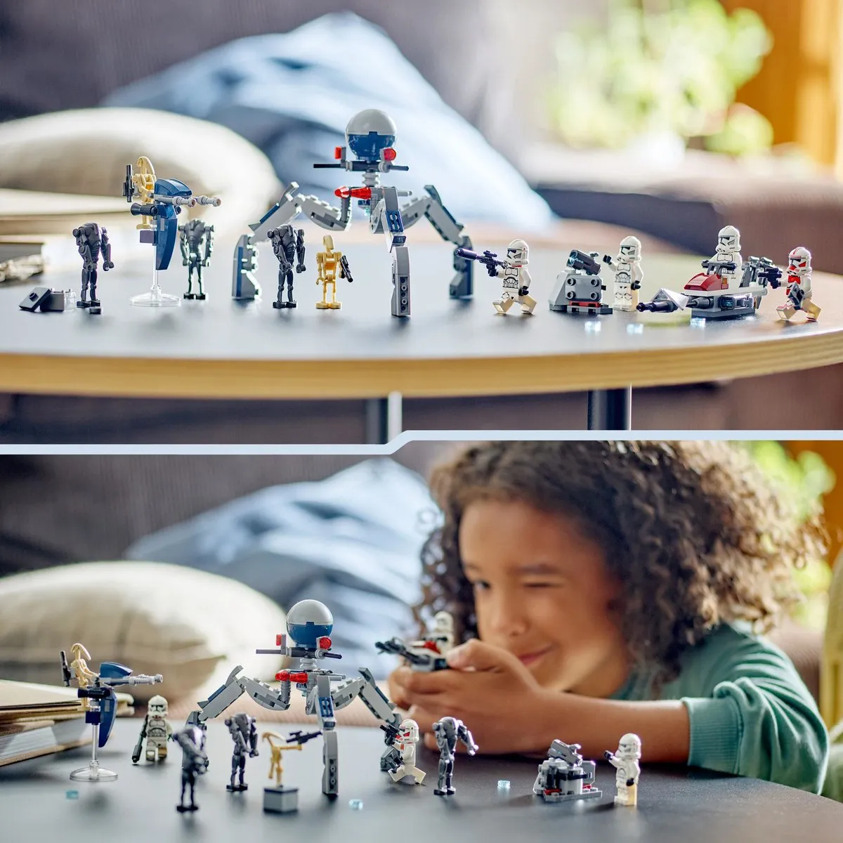 LEGO Star Wars Clone Trooper & Battle Droid Battle Pack 75372 - 9 Minifiguren