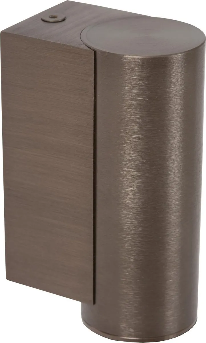 Lucide Dupla Wandspot GU10 3.8W - Koffie