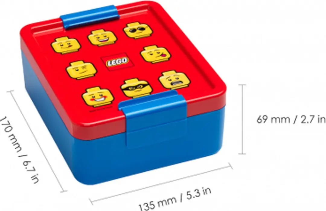 LEGO Iconic Lunchbox L4PC-00057409 - Blauw - afbeelding 6 van 6