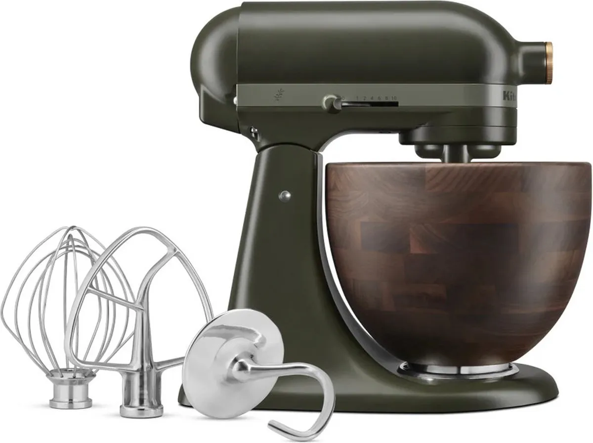 KitchenAid Artisan 5KSM180WSEEG Staafmixer - 4,7L - Evergreen