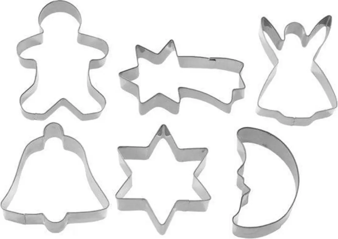 Westmark Koekvormpjes RVS - 6 Stuks