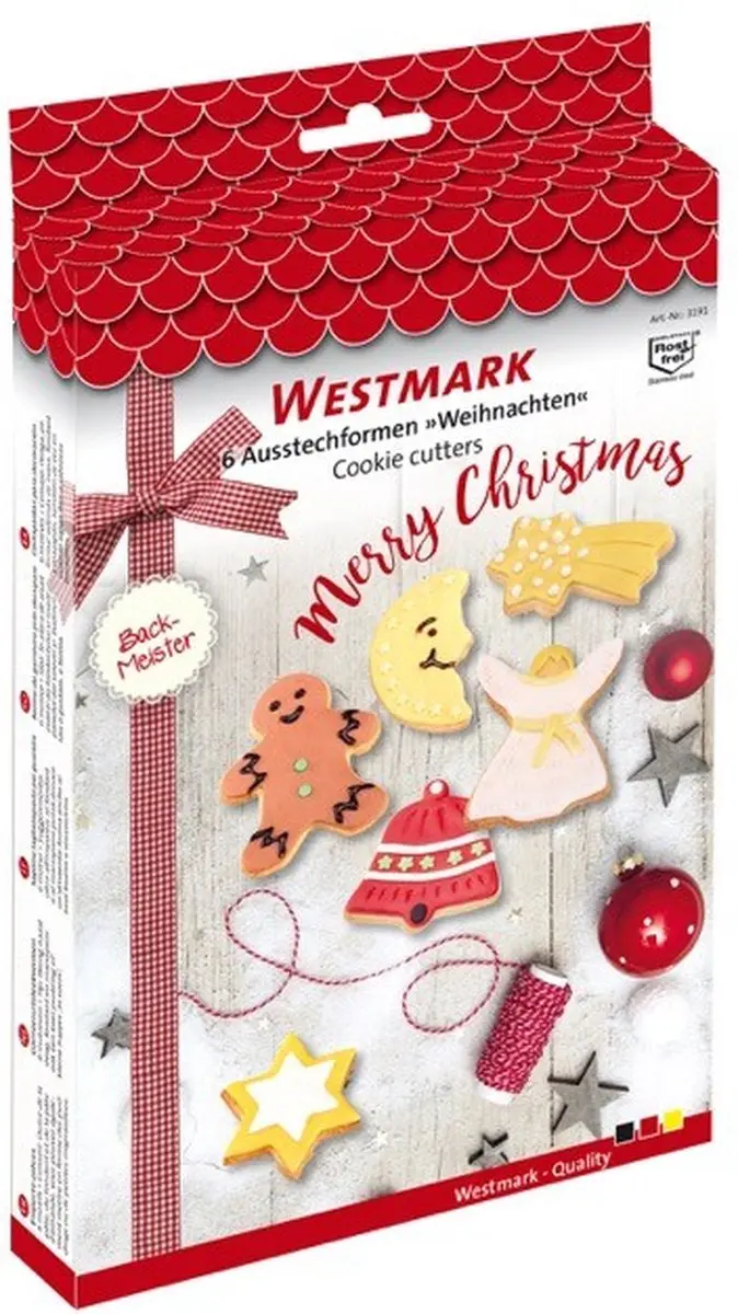 Westmark Koekvormpjes RVS - 6 Stuks