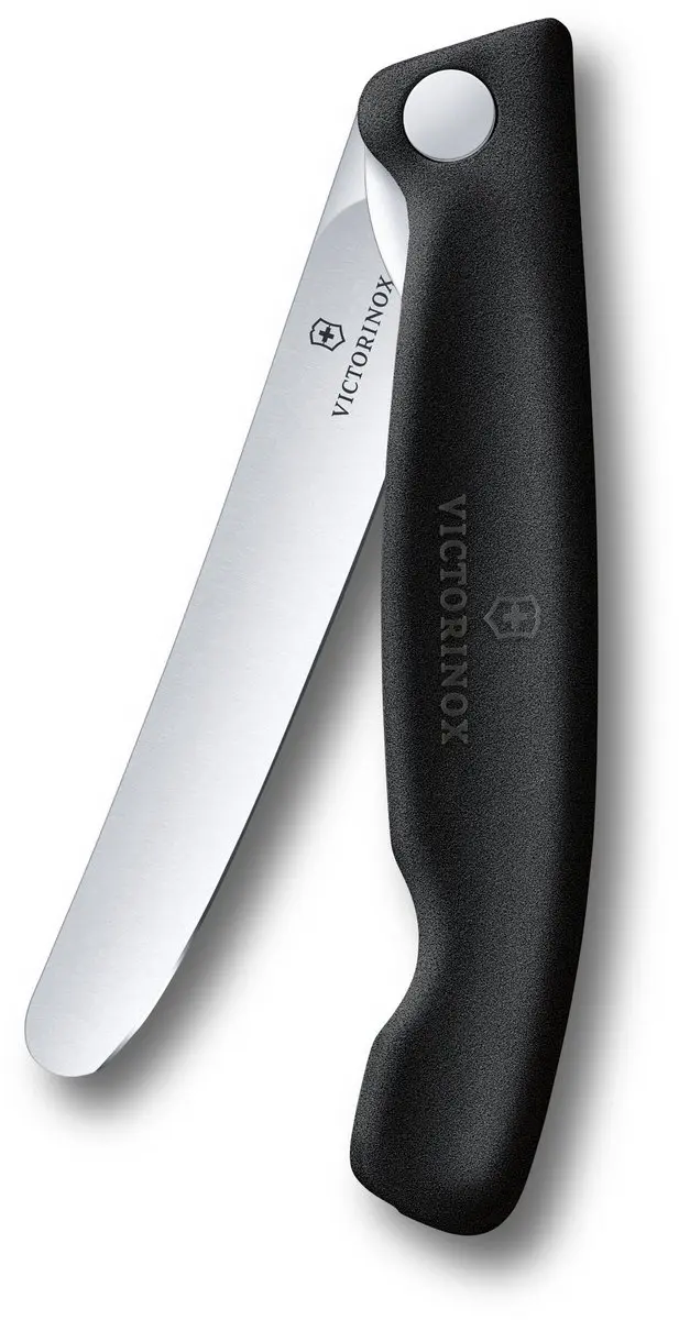 Victorinox Swiss Classic Tomatenmes inklapbaar 11cm - Zwart