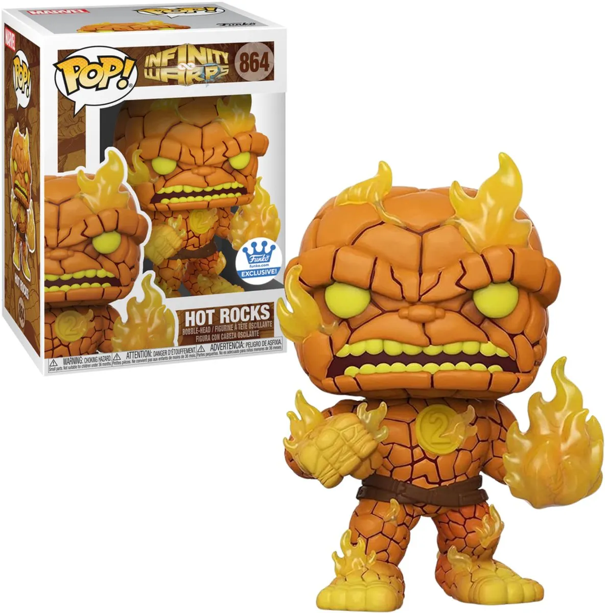 Funko POP! Marvel Hot Rocks 864 Infinity Warps